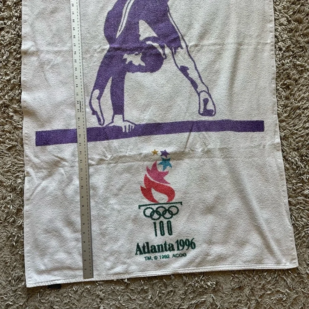 Cannon Olympic Games Collection 52”x30” 1996 Atlanta Olympics‎ Gymnastics Towel